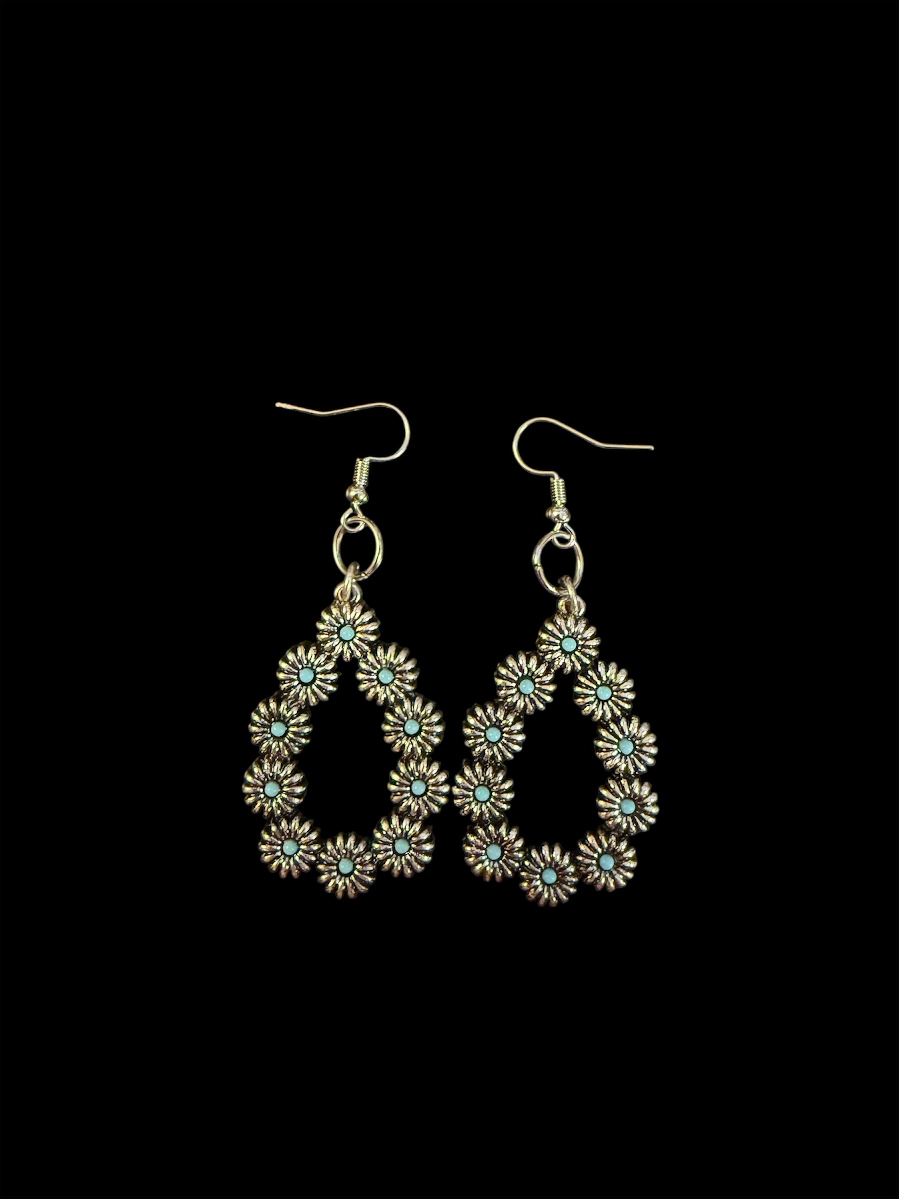 Turquoise Teardrop Dangle