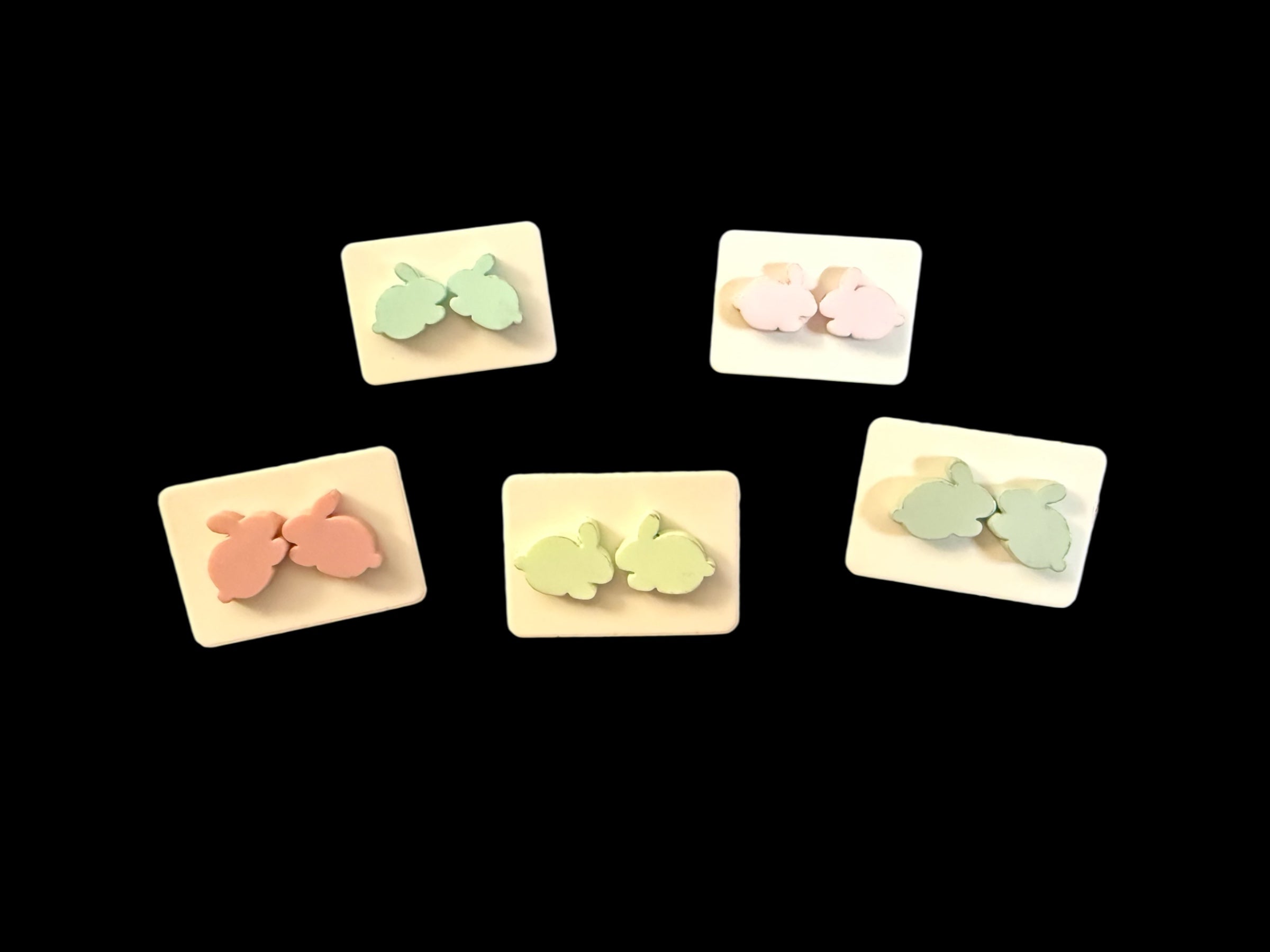 Assorted Bunny Stud Earrings