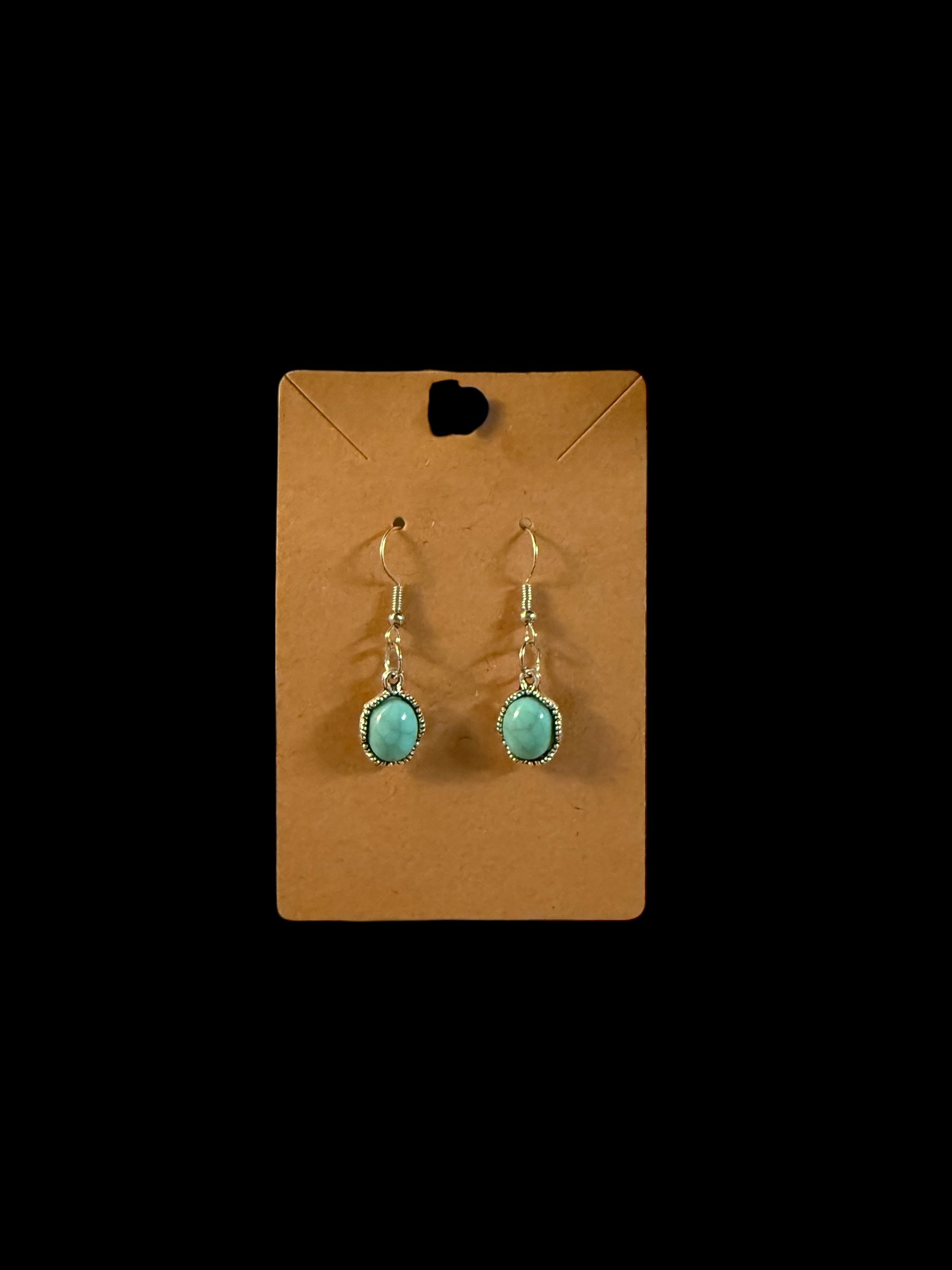 Turquoise Western Dangle Earrings
